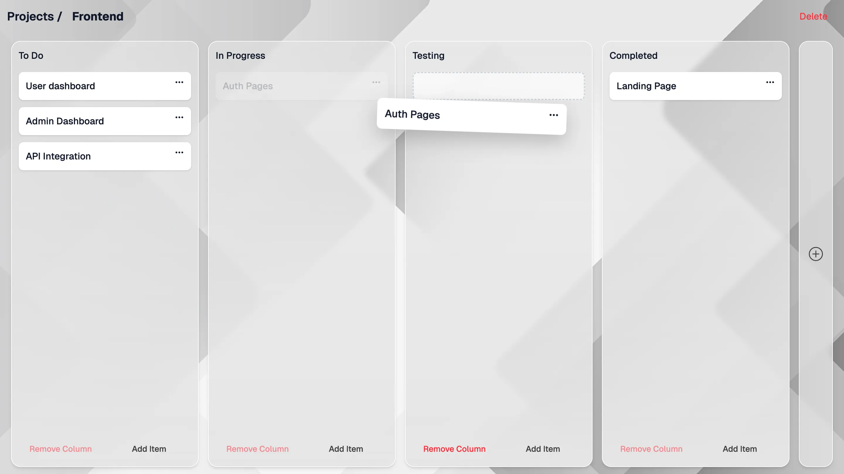 Kanban Board