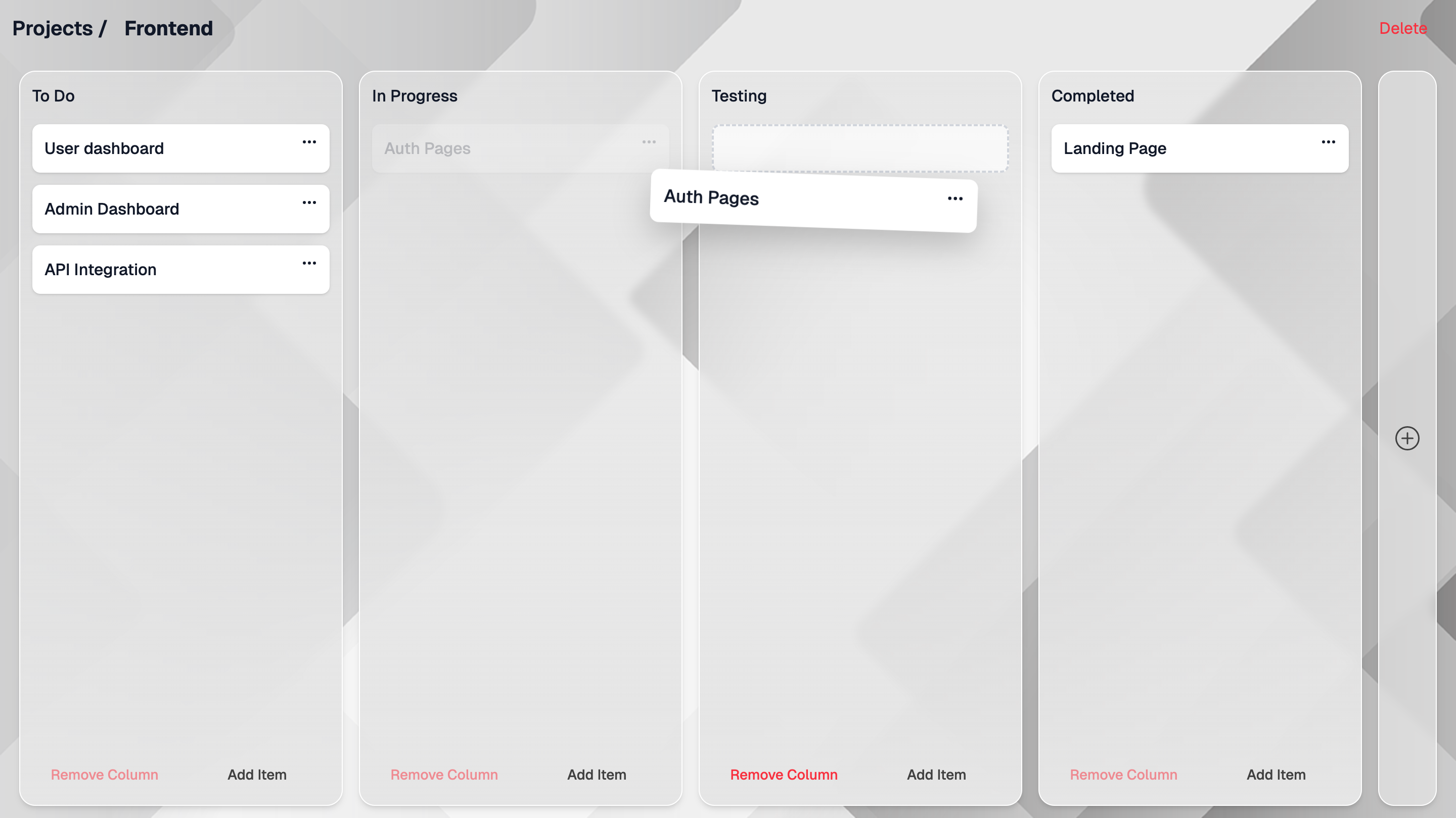 Kanban Board